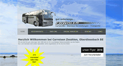 Desktop Screenshot of carreisen-zwahlen.ch